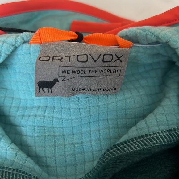 ORTOVOX Fleece Grid Hoody Ice Waterfall Blue - M - Picture 5 of 6